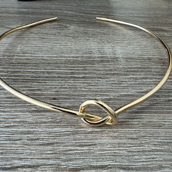 Knotted choker necklace A1063 - Picture 2 of 4